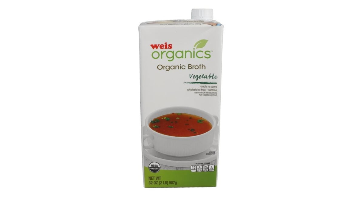 Weis Organics - Weis Organics Aseptic Broth Chicken (32 ounces