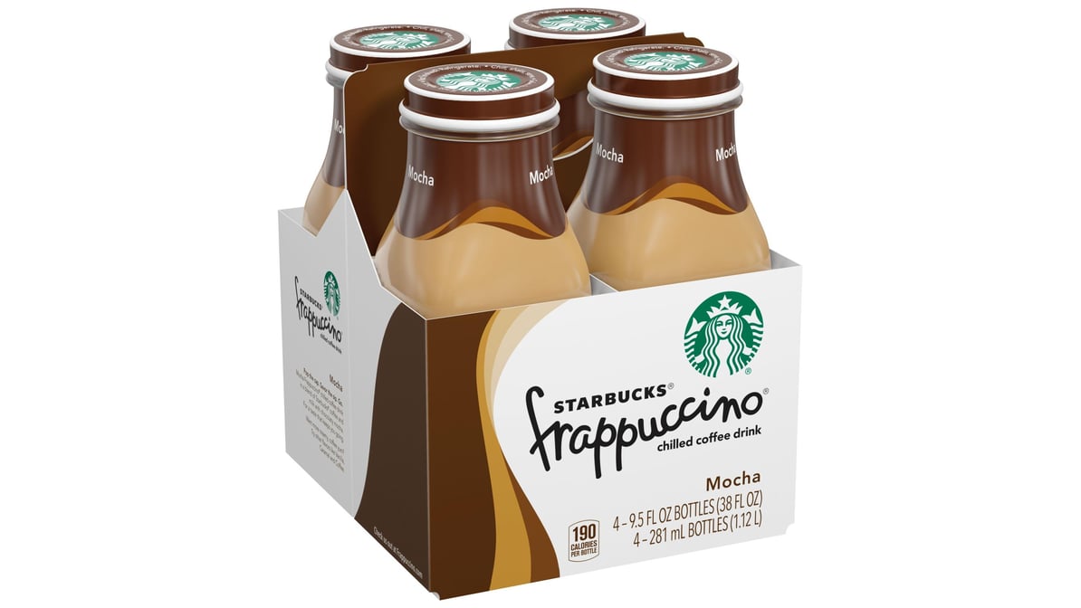 Starbucks Mocha Frappuccino Coffee Drink 9.5 oz Bottles - Shop