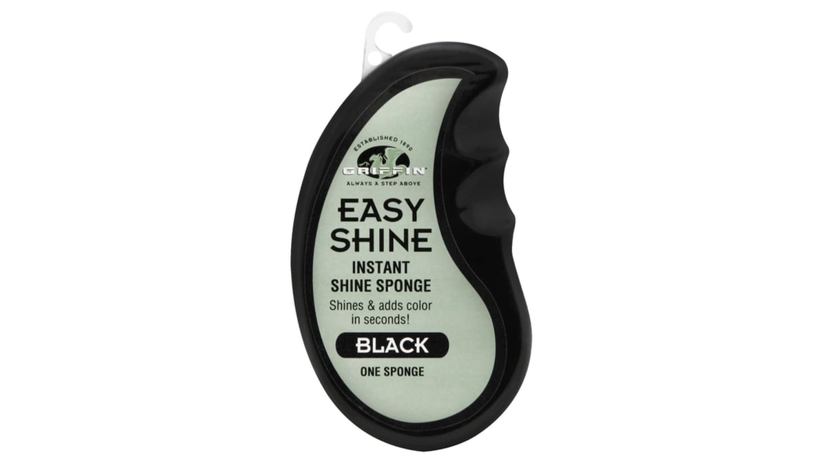  GRIFFIN Easy Shine Shoe Shoe Polish (3 Pack) - Instant Shoe  Shine Sponge (Black) : Clothing, Shoes & Jewelry