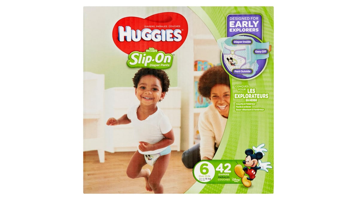 Little movers slip on diaper pants fashion