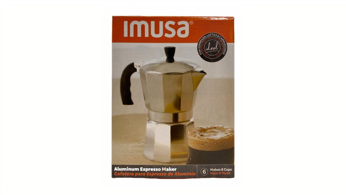 IMUSA 6-Cup Stove Top Coffee Maker