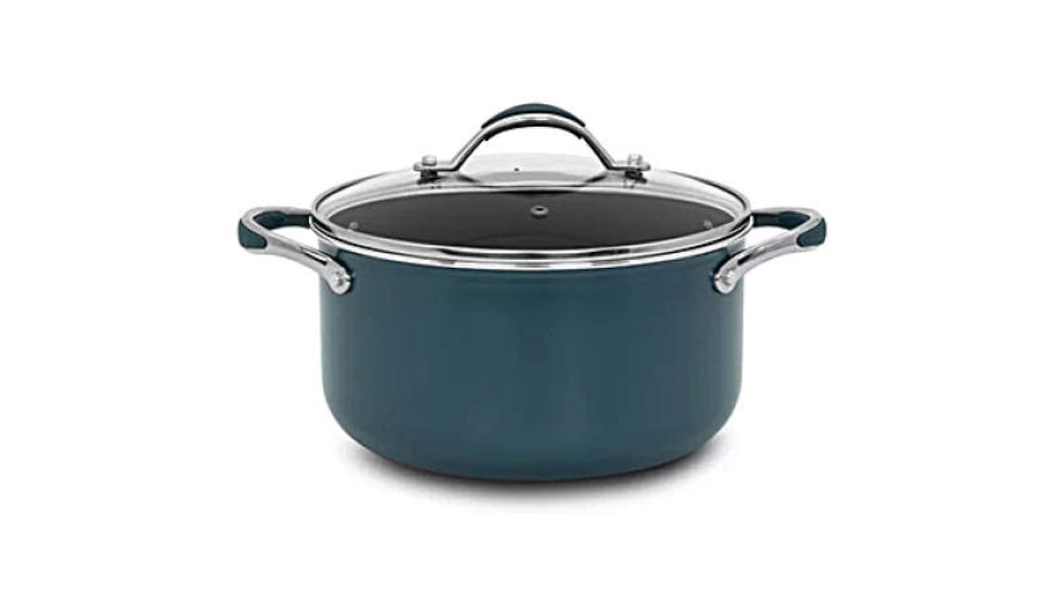 Broyhill 5-Quart Red Aluminum Non-Stick Dutch Oven