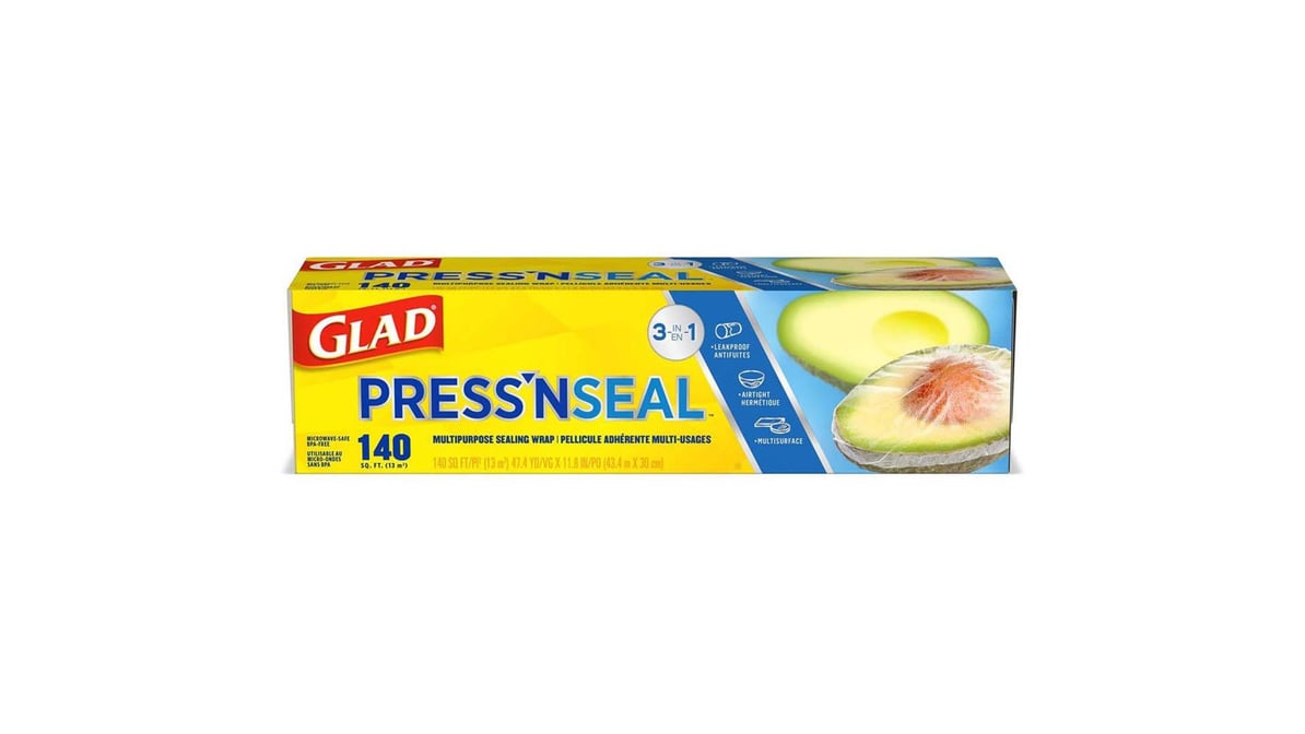 Glad Press'n Seal Plastic Wrap 140 sq ft (1 ct)
