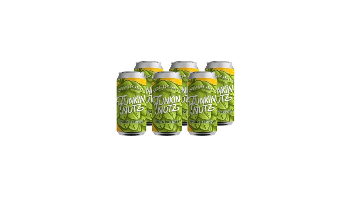 Anderson Valley Brewing Company Funkin Nutz IPA Cans (12 oz x 6 ct) |  Delivery Near Me - Doordash