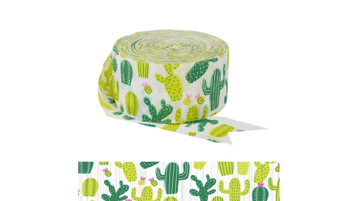 Cactus 81' Festive Green Crepe Paper Steamer Delivery - DoorDash