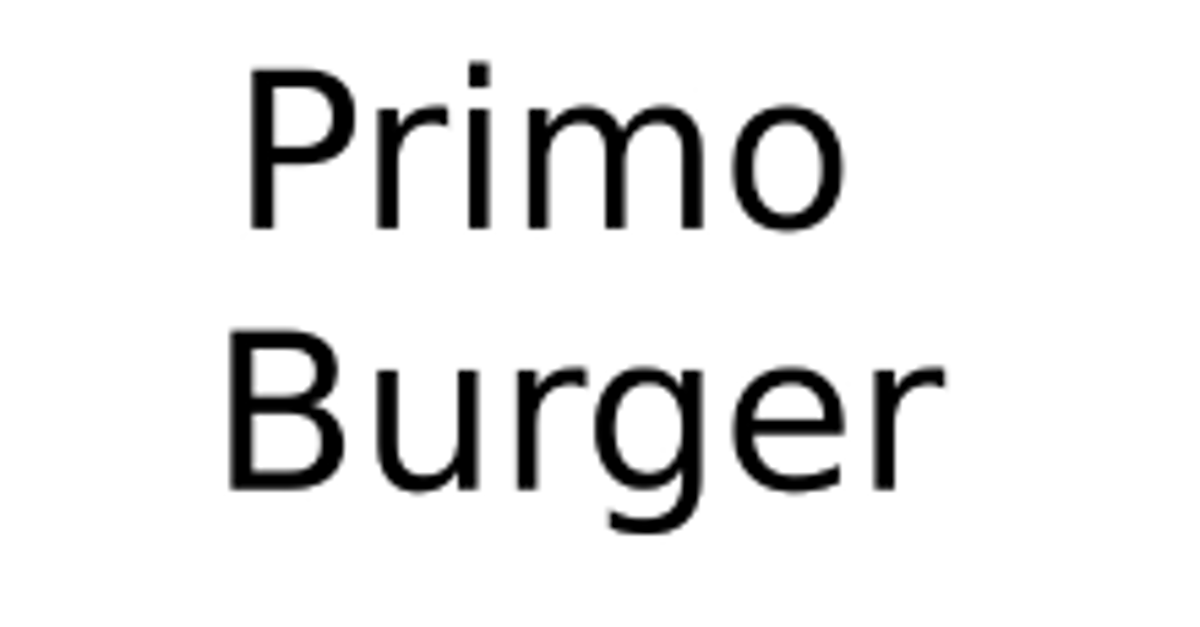 Primo Burger