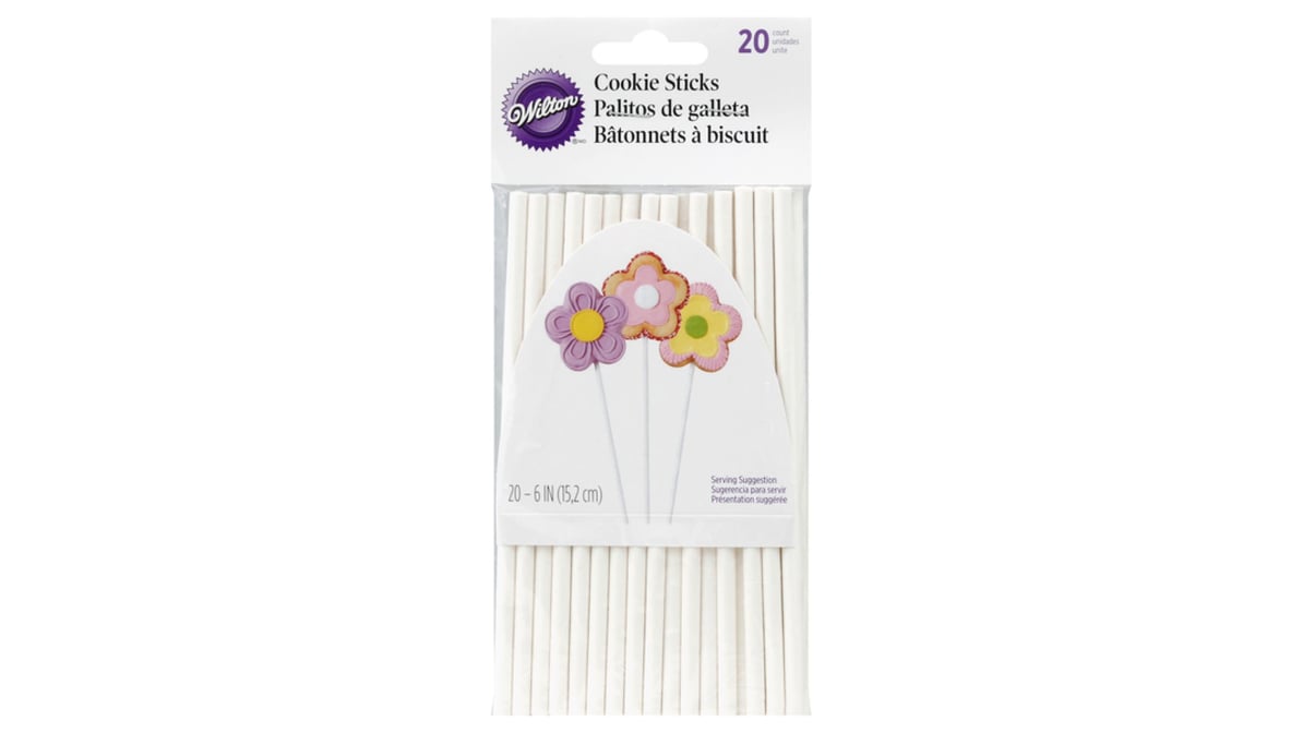 Wilton Cookie Sticks, 6 - 20 pack