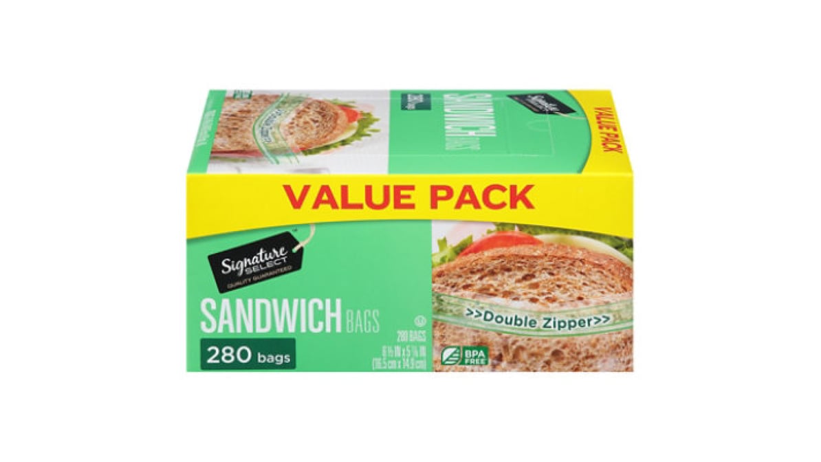 Reclosable Sandwich Bags