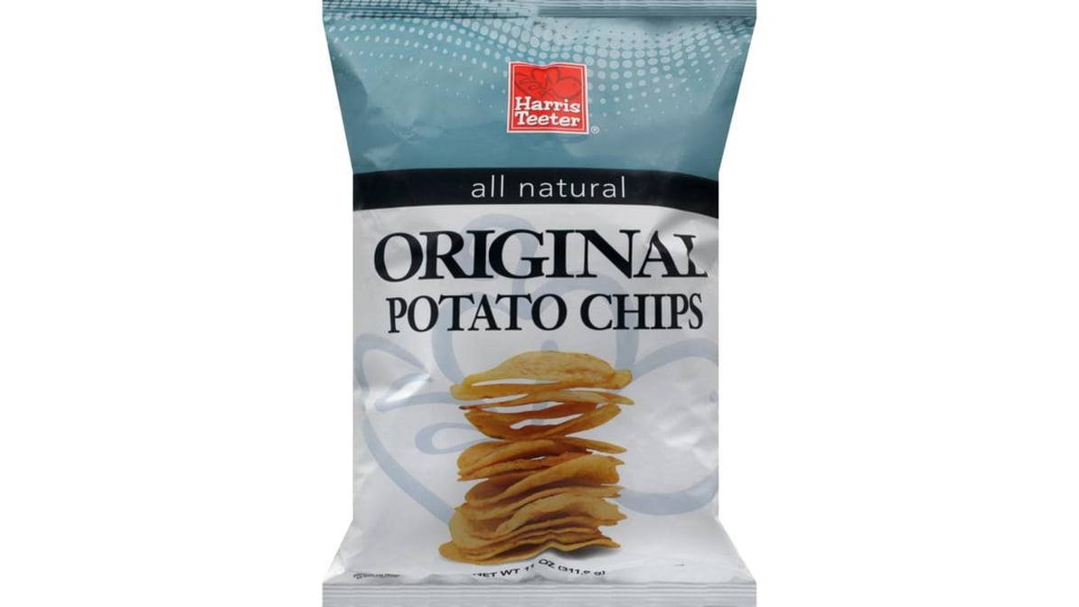 Harris Teeter Original Potato Chips (11 oz) | Delivery Near Me - Doordash