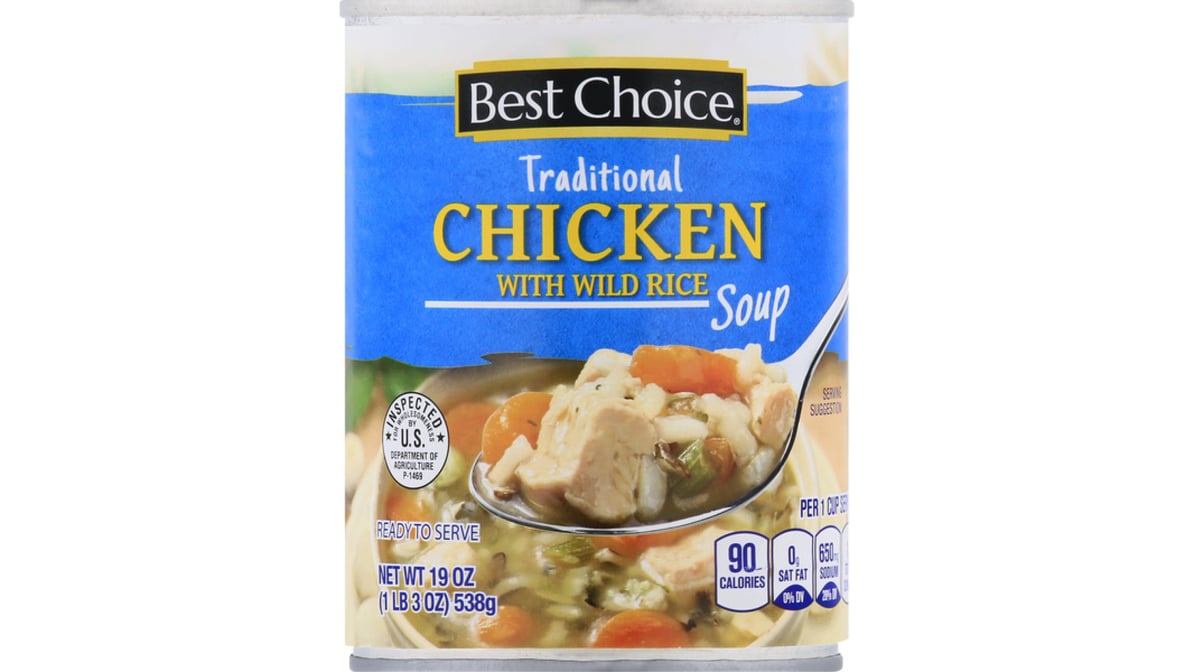 Best Choice Traditional Chicken & Wild Rice Soup ( oz)