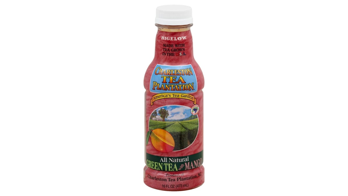 Charleston Tea Plantation Green Tea Drink with Mango (16 oz) Delivery