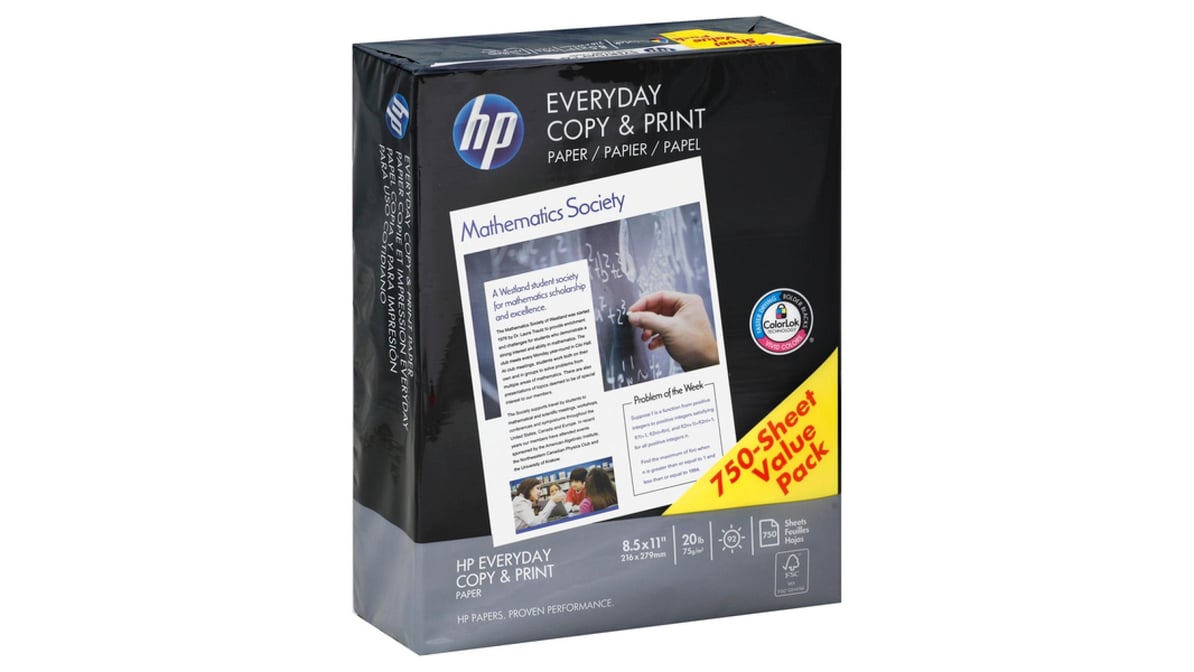 HP Everyday Copy & Print Paper