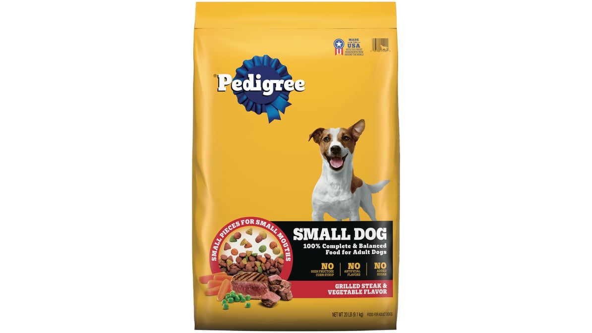 Pedigree fashion small puppy food