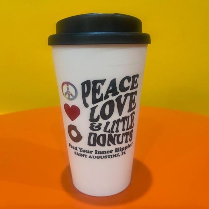 Peace Love Starbucks sticker - coffee