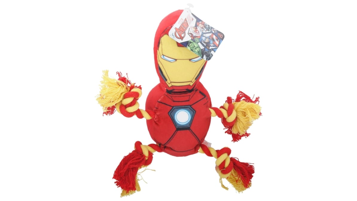 Marvel Comics Iron Man Rope Knot Buddy Dog Toy | Delivery Near Me - Doordash