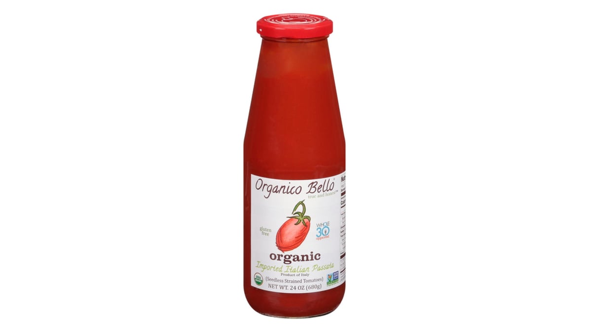 Organico Bello Organic Pizza & Pasta Sauce (16 oz) Delivery - DoorDash