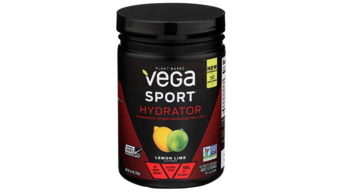 Vega Sport Hydrator Powder, Lemon-Lime, 4.9 Oz 