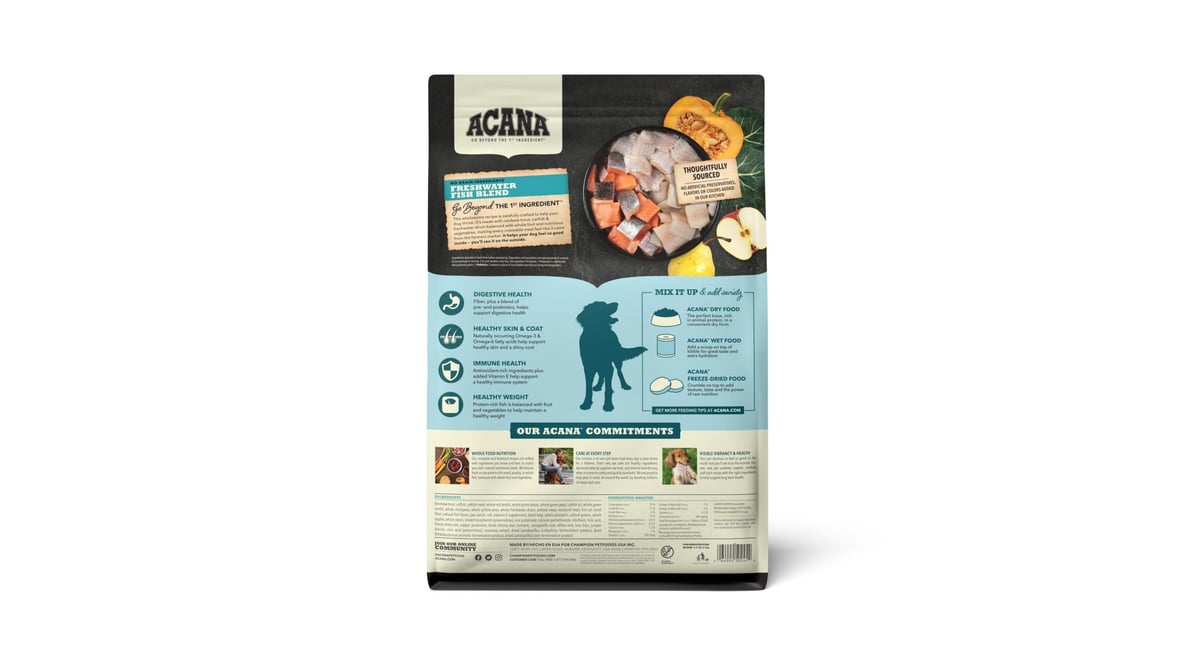 Acana freshwater orders fish