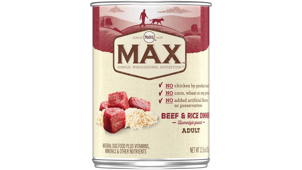 Nutro max dog food shops near me