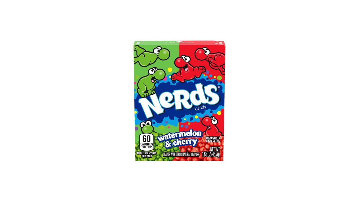 Nerds Frosty Cherry & Watermelon Punch Candy (1.65 Oz) 