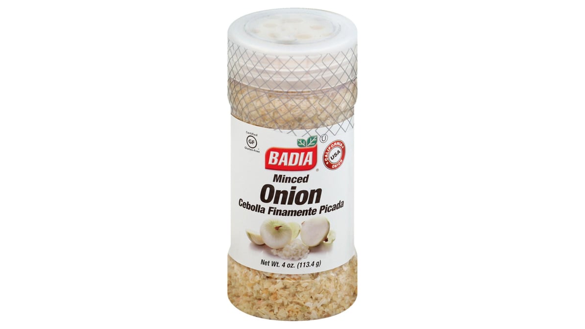 Onion Minced - 4 oz - Badia Spices