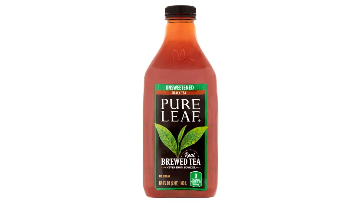  Pure leaf Iced Tea, Unsweetened, Real Brewed Tea (64