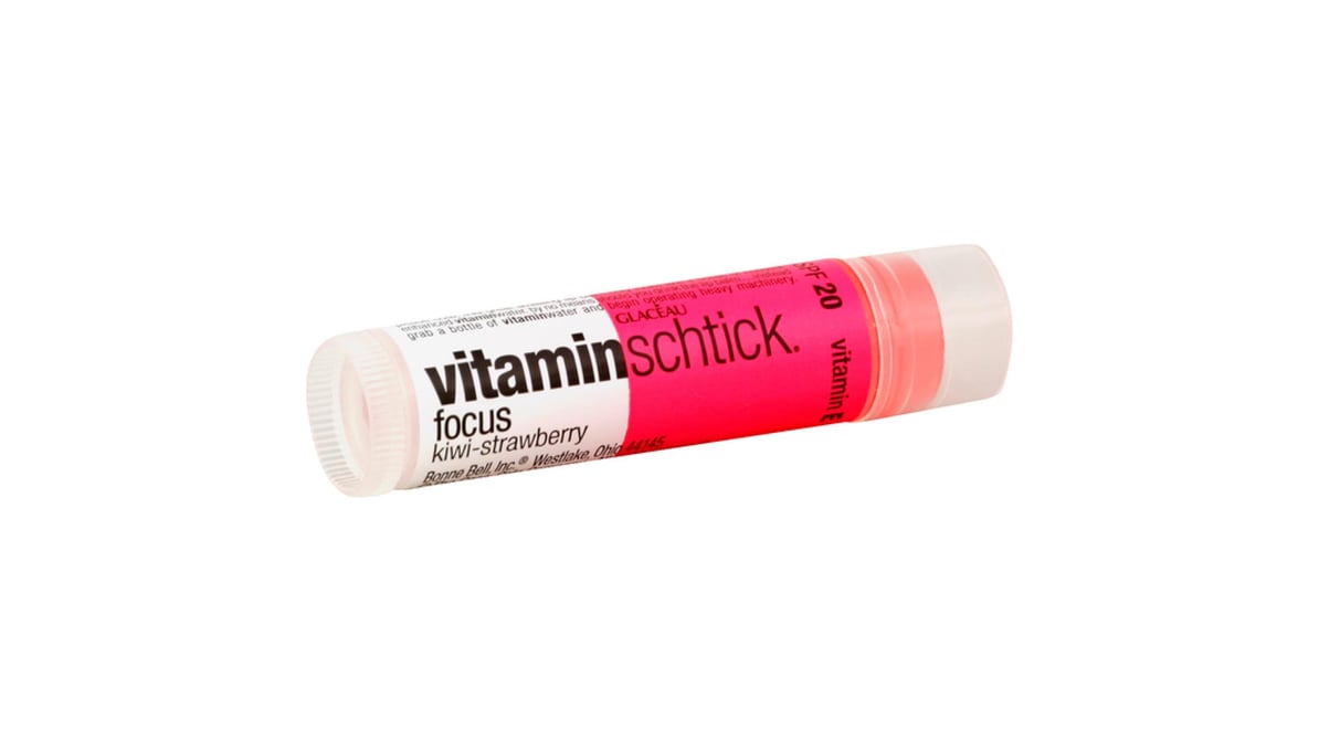 Glaceau Vitamin Water Schtick XXX Lip Balm Kiwi-Strawberry (0.14 oz) |  Delivery Near Me - Doordash