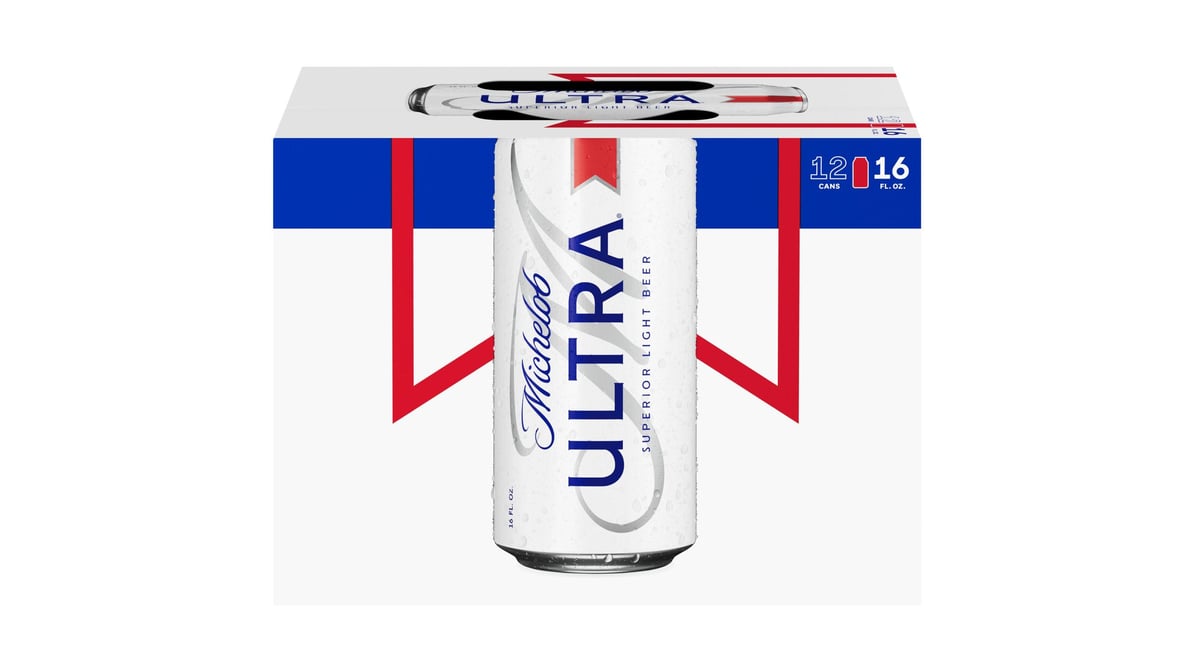 Michelob Ultra Beer 16 oz Cans