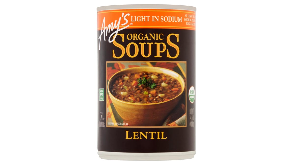 Amy's Soups, Organic, Lentil - 14.5 oz