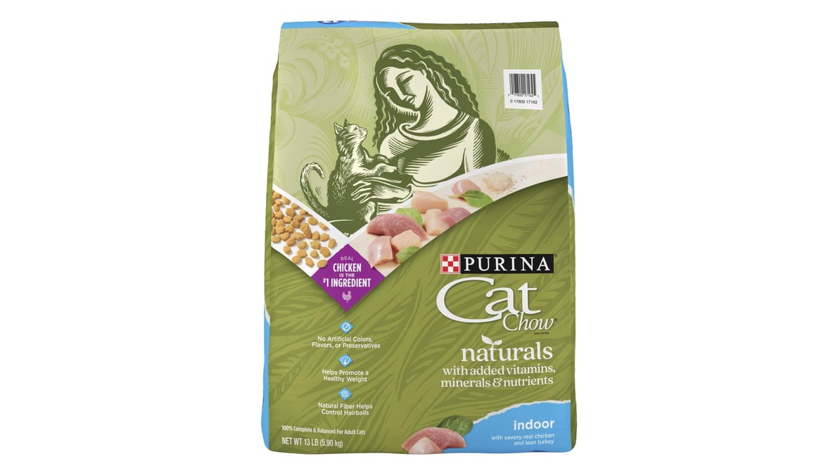 Purina cat chow fashion naturals 13 lb bag