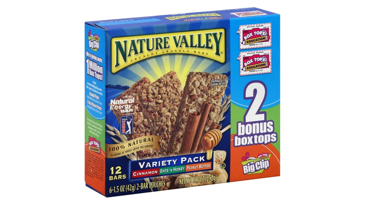 Nature Valley Crunchy Granola Bars Variety Pack (1.49 oz x 6 ct