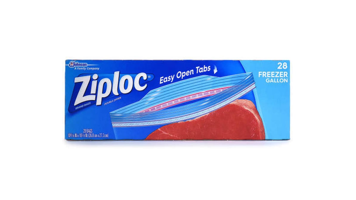 Ziploc Gallon Freezer Bag, 28-Count