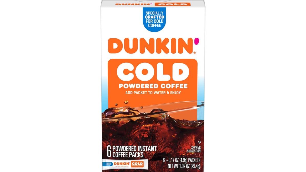 Save on Dunkin' Cold Brew Coffee Packs - 2 ct Order Online Delivery