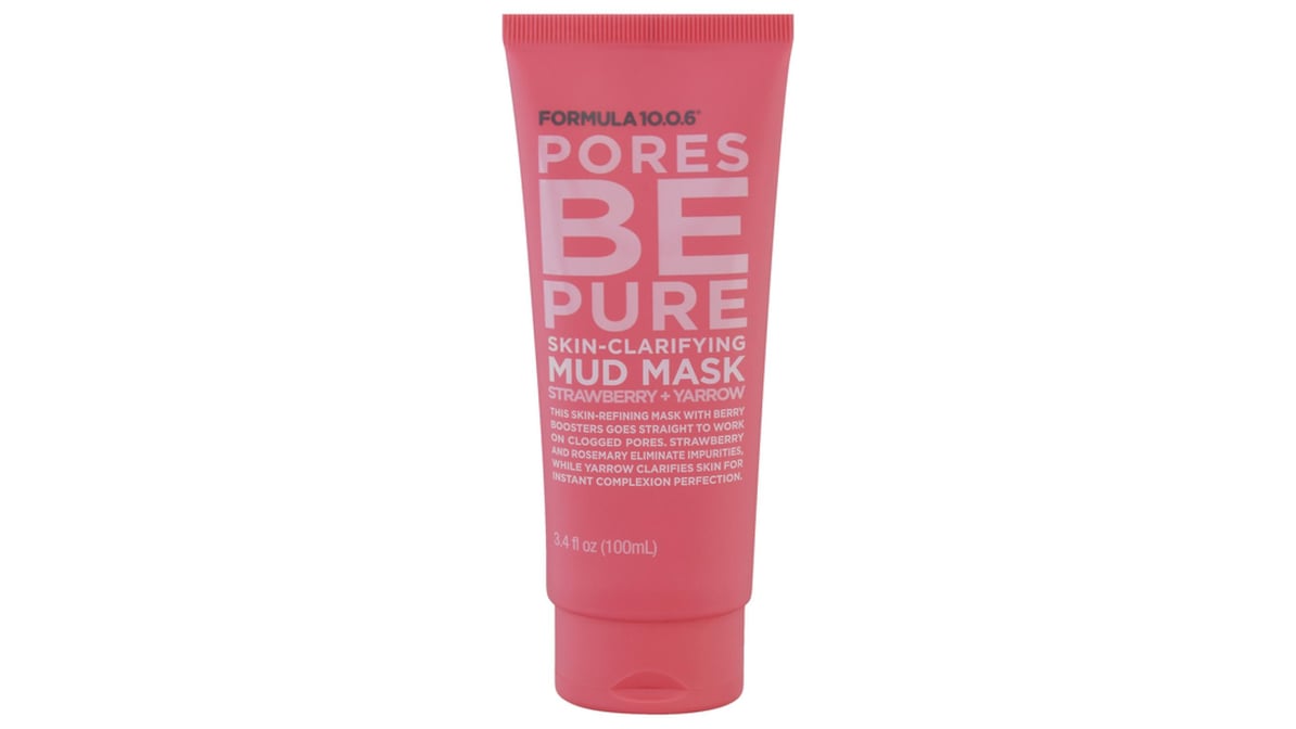 pores be pure strawberry mud mask