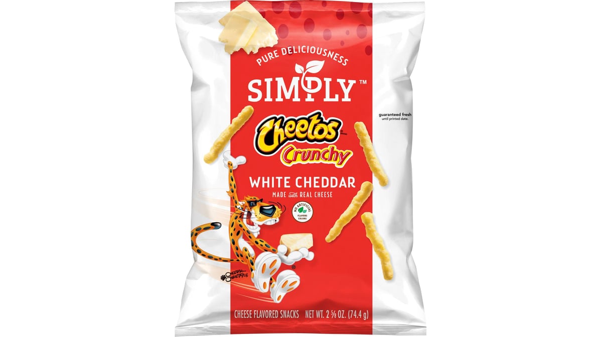 Cheetos Puffs Simply White Cheddar Cheese Snacks