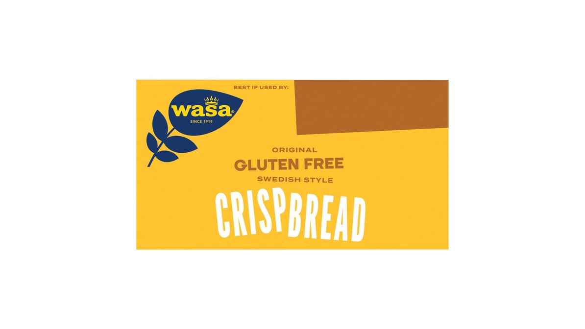 Wasa Crispbread Original Crisp 200g – buy online now! Wasa –German Br, $  6,01
