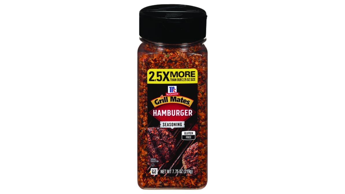 McCormick Grill Mates Seasoning 7.75oz (Hamburger)