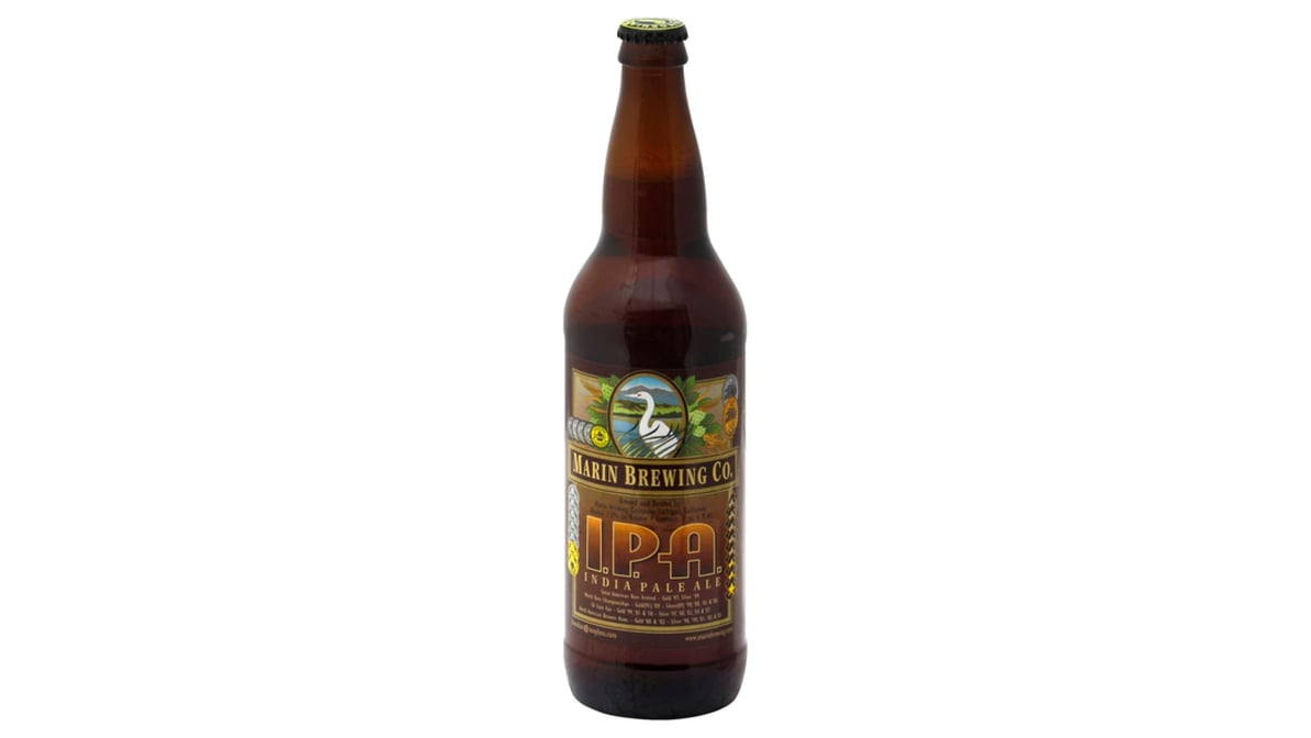 Marin Brewing Company American Amber Ale Bottle (22 oz) | Delivery Near Me  - Doordash