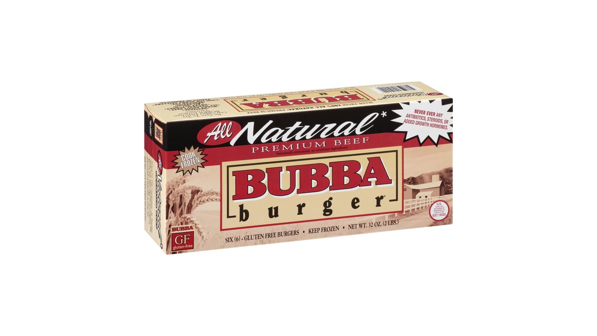 Bubba Burger Beef Patties - Frozen - 32oz