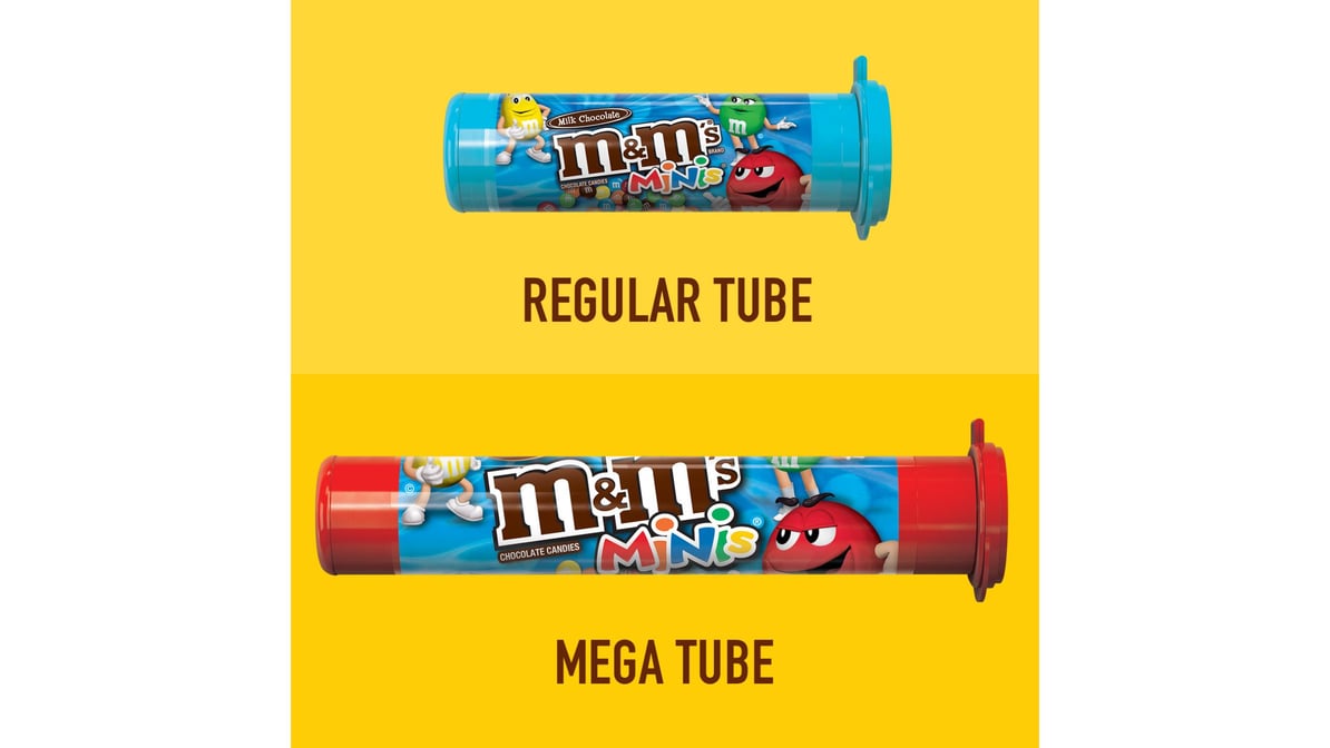 Calories in M&M's Minis Chocolate Candies (Tube) and Nutrition Facts