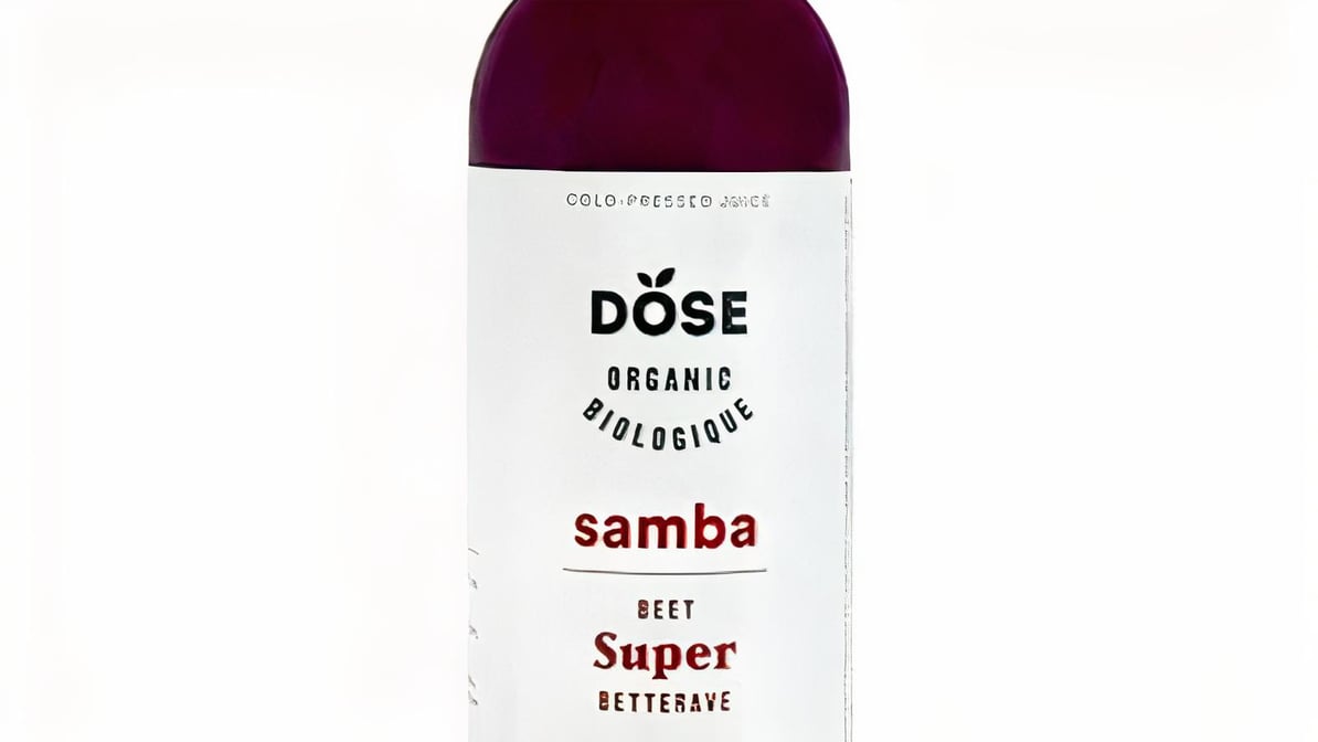 Jus Super Betterave Samba, DOSE