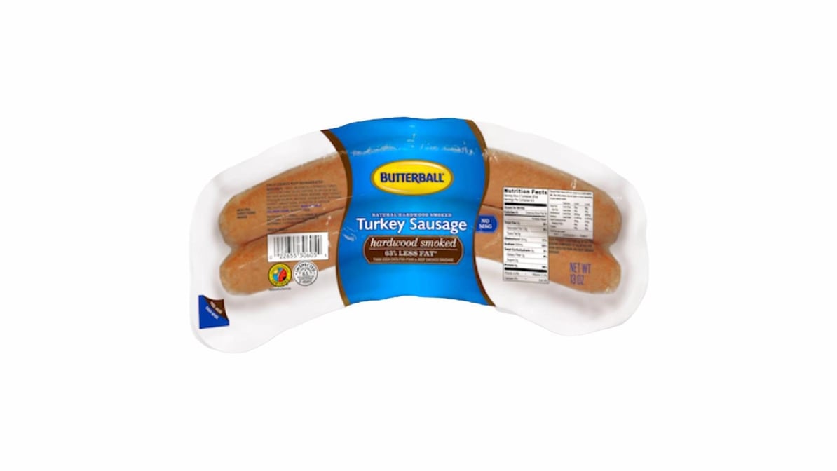 Butterball Natural Hardwood Smoked Turkey Sausage (13 oz) | Delivery ...