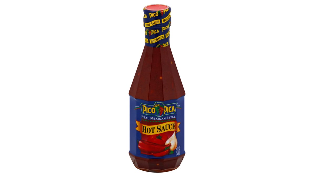 Pico Pica Mexican Hot Sauce - HOT - 15.5 oz15.5 oz