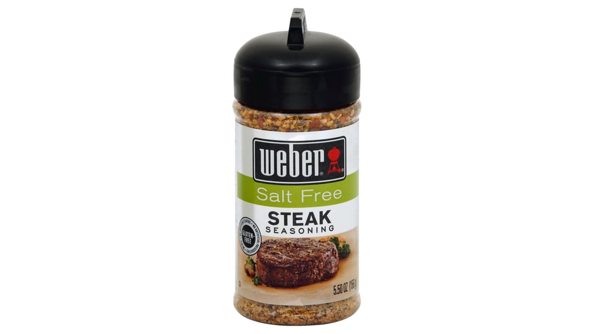 Weber Salt Free Steak Seasoning (5.5 oz) Delivery - DoorDash