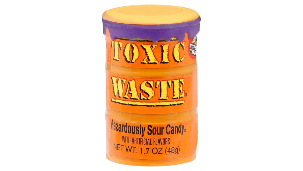 TOXIC WASTE | Exclusive 4 Color Drum Variety Pack Assorted Sour Hard Candy  | Each Drum Contains an Assortment of Color Themed Flavors, 20 Possible