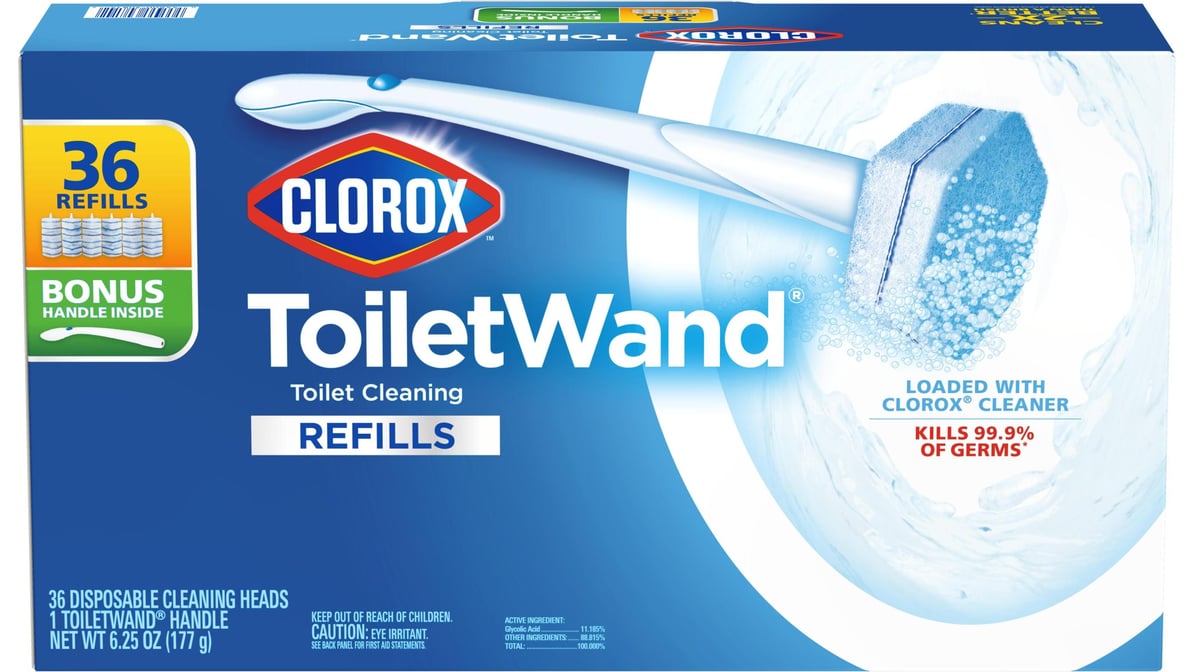 Clorox ToiletWand Disposable Toilet Cleaning System