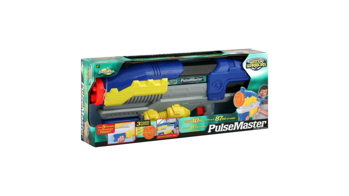 Buzz Bee Toys Water Warriors Water Gun PulseMaster Toy | Delivery Near Me -  Doordash