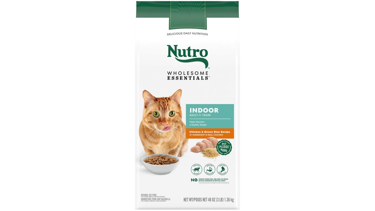 Nutro indoor fashion cat food