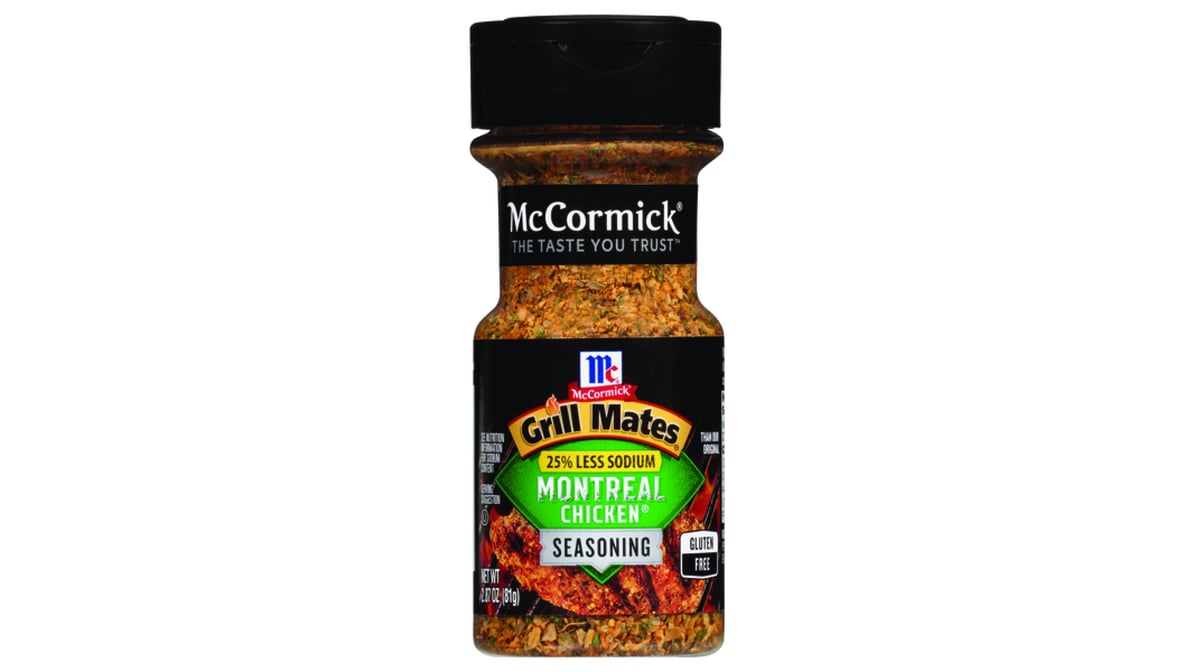 Mccormick montreal chicken seasoning best sale