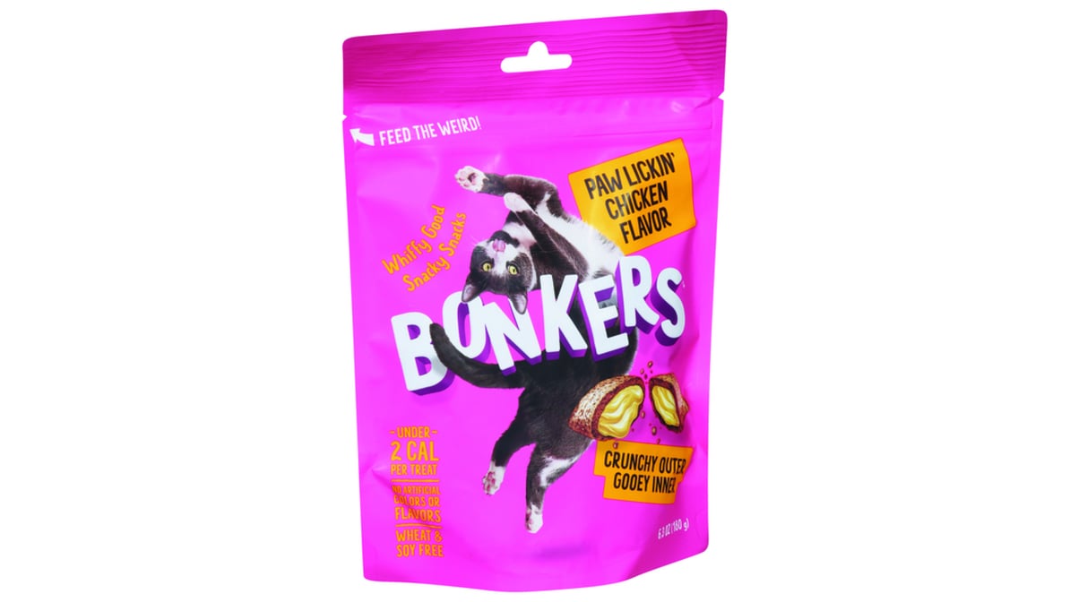 Fashion bonkers cat treats